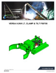 VERSA II-2K# LT, CLAMP & TILT F89700 Manual