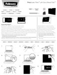 Fellowes PrivaScreen Instructions