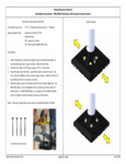 Fixed Base Concrete Installation Instructions Fixed Base Concrete Installation Instructions