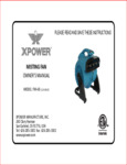 XPower FM-48 Misting Fan Manual XPower FM-48 Misting Fan Manual