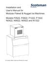 Scotsman Flake Nugget Manual Scotsman Flake Nugget Manual