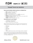 FOH Platewise Care & Use Guide FOH Platewise Care & Use Guide