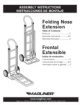 Folding Nose Instructions for Magliner Two-Wheel Snack Trucks