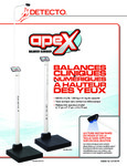 French Specsheet for Cardinal Detecto APEX Eye-Level Digital Clinical Scale