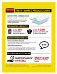 FreshWorks Produce Saver Infographic