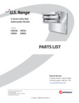 G and U Series IR Salamander Parts List.indd.pdf G and U Series IR Salamander Parts List.indd.pdf