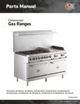 Gas Ranges Parts Manual