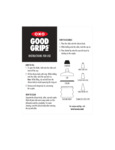 OXO Good Grips Decorating Bottles Instructions
