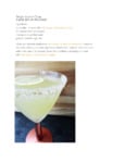Ginger Lemon Drop Recipe