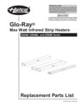 Hatco Glo-Ray Replacement Parts List - Models GRAM, GRAML, and GRNM Hatco Glo-Ray Replacement Parts List - Models GRAM, GRAML, and GRNM
