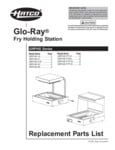 Hatco GRFHS Replacement Parts List