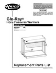 Hatco Glo-Ray Replacement Parts List