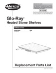 Hatco Glo-Ray GRSS Replacement Parts List