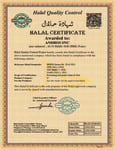 Halal certificate ANDROS CHEF brand Halal certificate ANDROS CHEF brand