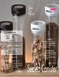 Hario MCNJ-200 Sealed Glass Storage Canister Manual Hario MCNJ-200 Sealed Glass Storage Canister Manual