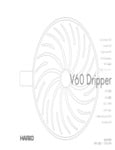 Hario V60 Ceramic Coffee Dripper Manual Hario V60 Ceramic Coffee Dripper Manual