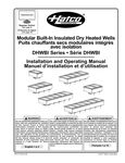 Hatco DHWBI Manual
