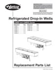 Hatco Refrigerated Drop-In Wells Replacement Parts List Hatco Refrigerated Drop-In Wells Replacement Parts List