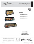 Heated Display Cases Operator Manual Heated Display Cases Operator Manual