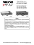 Heavy Duty Gas Griddles Service Manual