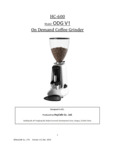 HeyCafe HC-600 Instruction Manual HeyCafe HC-600 Instruction Manual