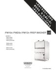 Hobart PW Prep Washer Instruction Manual Hobart PW Prep Washer Instruction Manual