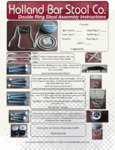 Holland Bar Stool Double Ring Assembly Holland Bar Stool Double Ring Assembly