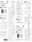 Honeywell Home_FocusPRO-N100_Installer Guide Honeywell Home_FocusPRO-N100_Installer Guide