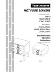 Toastmaster Hot Food Servers Manual