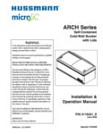Hussmann MicroSC Arch Series Bunkers with Lids Manual Hussmann MicroSC Arch Series Bunkers with Lids Manual