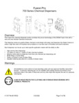 Dema Fusion Pro Instructions 