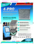 100254 Driz-Eaz 4-Pro Dehumidifier Filter Flyer