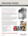 Henny Penny Pressure Fryers Sales Sheet Henny Penny Pressure Fryers Sales Sheet