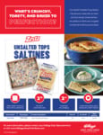 Kelloggs Zesta Unsalted Top Saltine Sell Sheet 2023