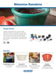 Carlisle Melamine Ramekin Fact Sheet Carlisle Melamine Ramekin Fact Sheet