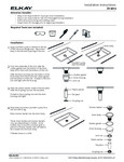 Installation Instructions Drains Installation Instructions Drains
