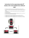 Instructions-for-sequencing-model-6615-6180-and-6605-1 Instructions-for-sequencing-model-6615-6180-and-6605-1