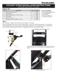 Instructions for Magliner Ratchet Strap Installation Instructions for Magliner Ratchet Strap Installation