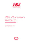 iSi Green Whip Manual iSi Green Whip Manual