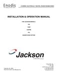 JAC600 dish machine instruction manual JAC600 dish machine instruction manual