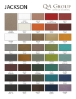 QA Group vinyl color card QA Group vinyl color card