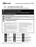 Jescraft Adaptableb Pipe Conduit Cart Safety Instructions Jescraft Adaptableb Pipe Conduit Cart Safety Instructions