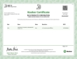 Rich's Kosher Certificate Rich's Kosher Certificate