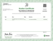 Rich's Kosher Certificate Rich's Kosher Certificate