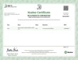 Rich's Kosher Certificate Rich's Kosher Certificate