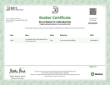 Rich's Kosher Certificate Rich's Kosher Certificate