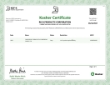 Rich's Kosher Certificate Rich's Kosher Certificate