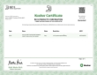 Rich's Kosher Certificate Rich's Kosher Certificate