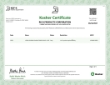 Rich's Kosher Certificate Rich's Kosher Certificate