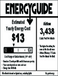 Skyflow Outdoor with LED Light 52 inch energy guide